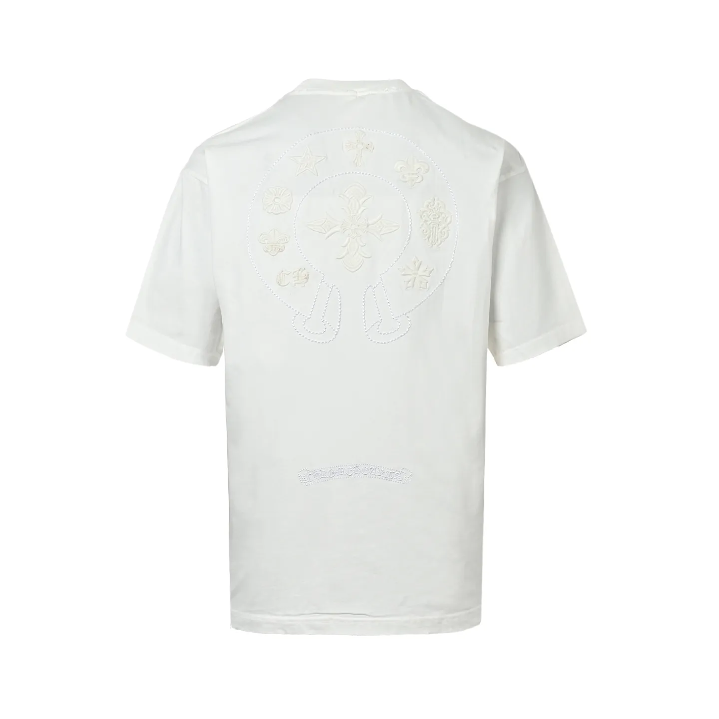 Louis Vuitton/Louis Vuitton warm Color Change embroidered logo short sleeves